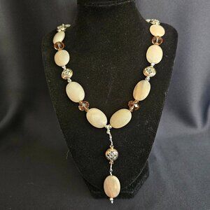 Hand Crafted Artisan Pink Aventurine Pendant Necklace, Bracelet and Earring Set